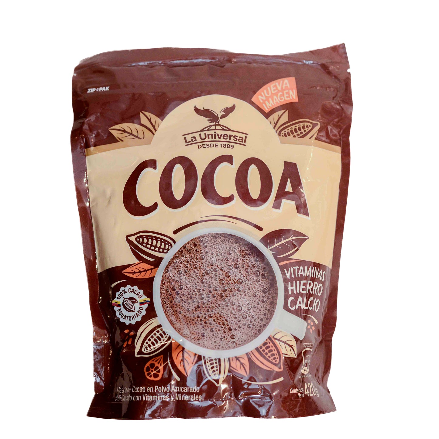 La Universal Cocoa en Polvo