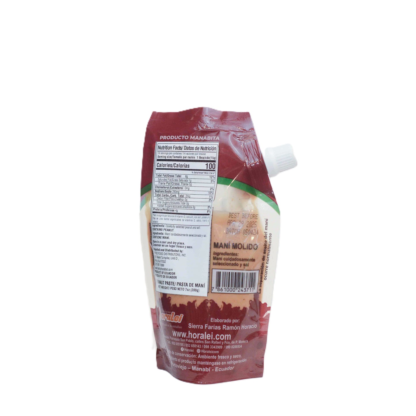 Pasta de Mani