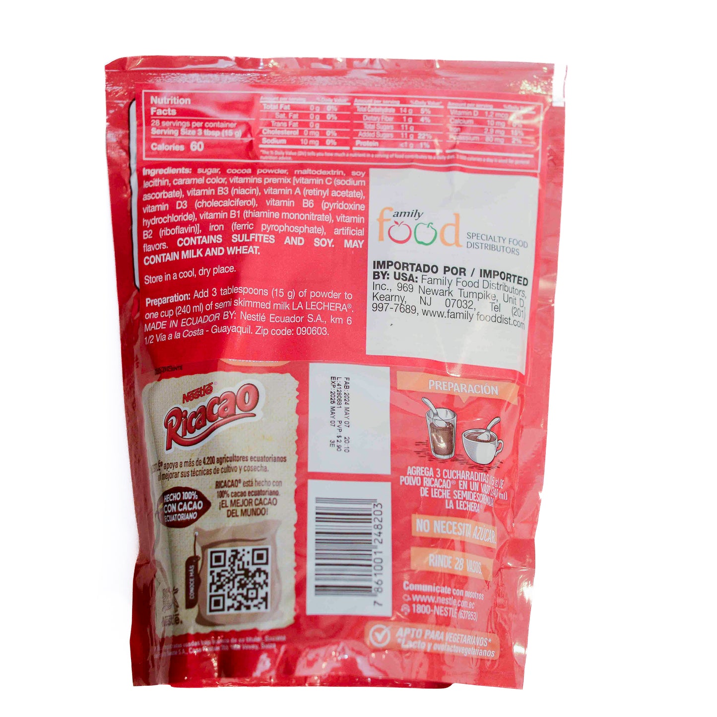 Ricacao Chocolate en Polvo