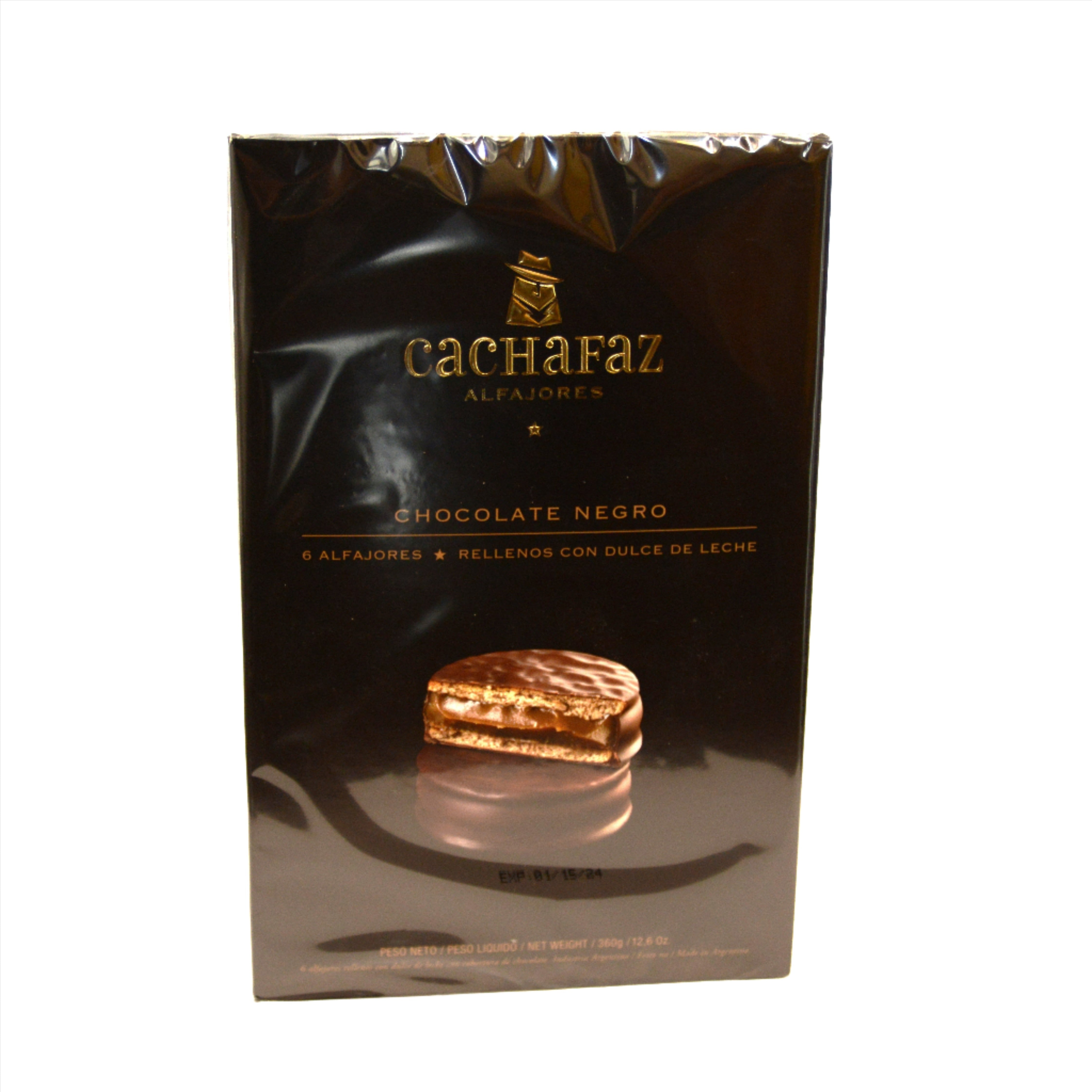 Cachafaz Alfajor Negro 6 un 12.6 oz – Plata Grocery