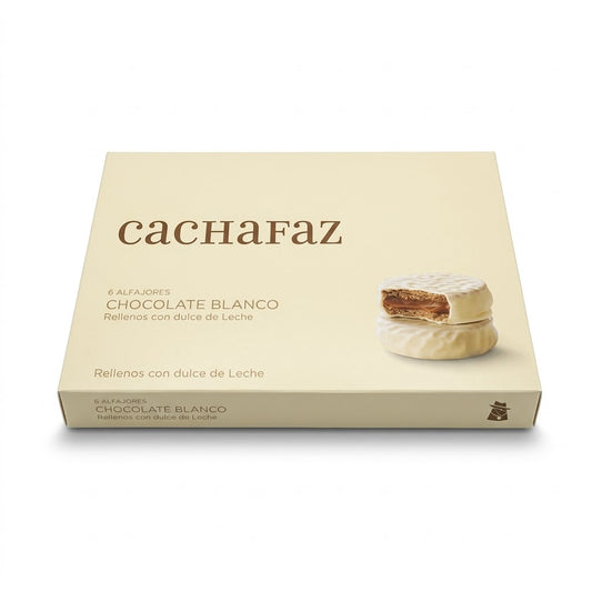 Alfajores  Cachafaz 12.6 oz - Chocolate Blanco