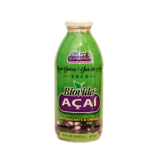 Jugo de acai berry frontal