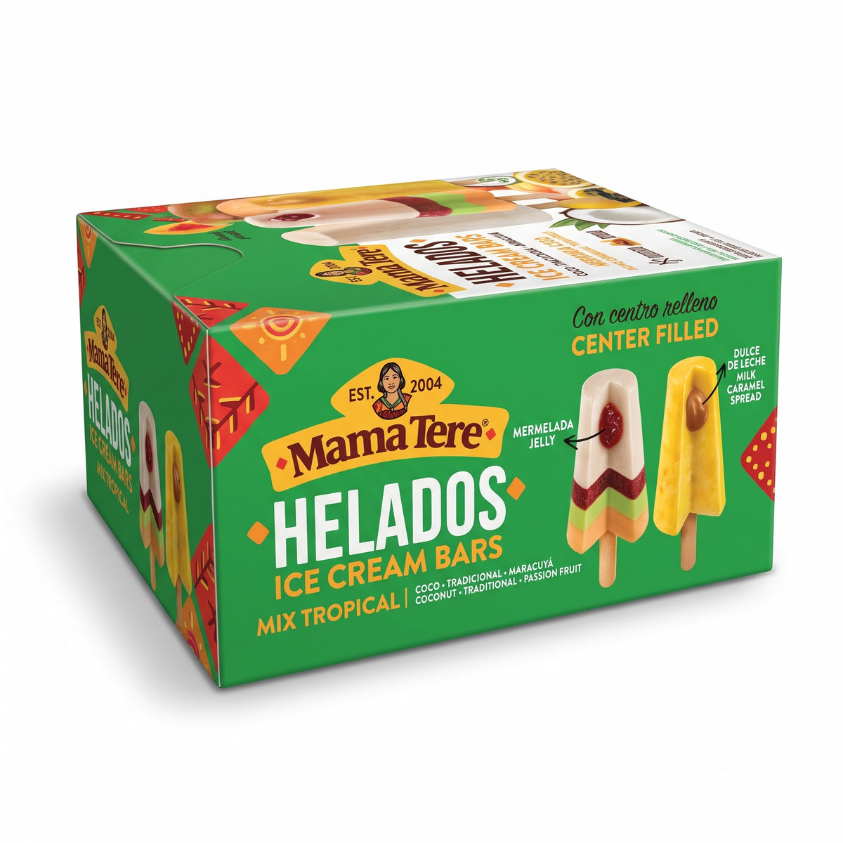 Helados de Salcedo Mama Tere rellenos
