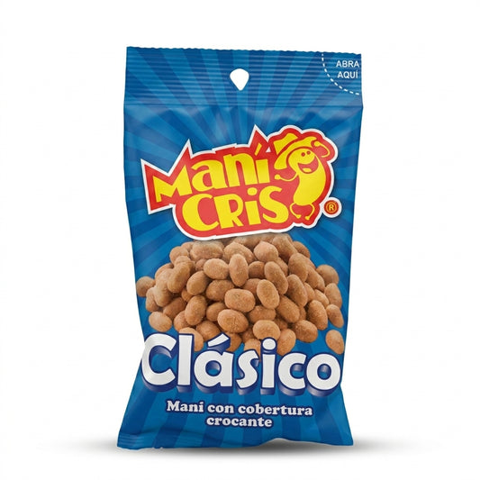 Empaque de Maní Cris tradicional de origen ecuatoriano
