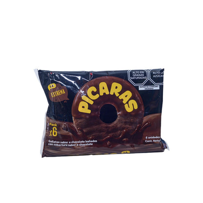 Picaras Galletas 6pack 8.4 oz