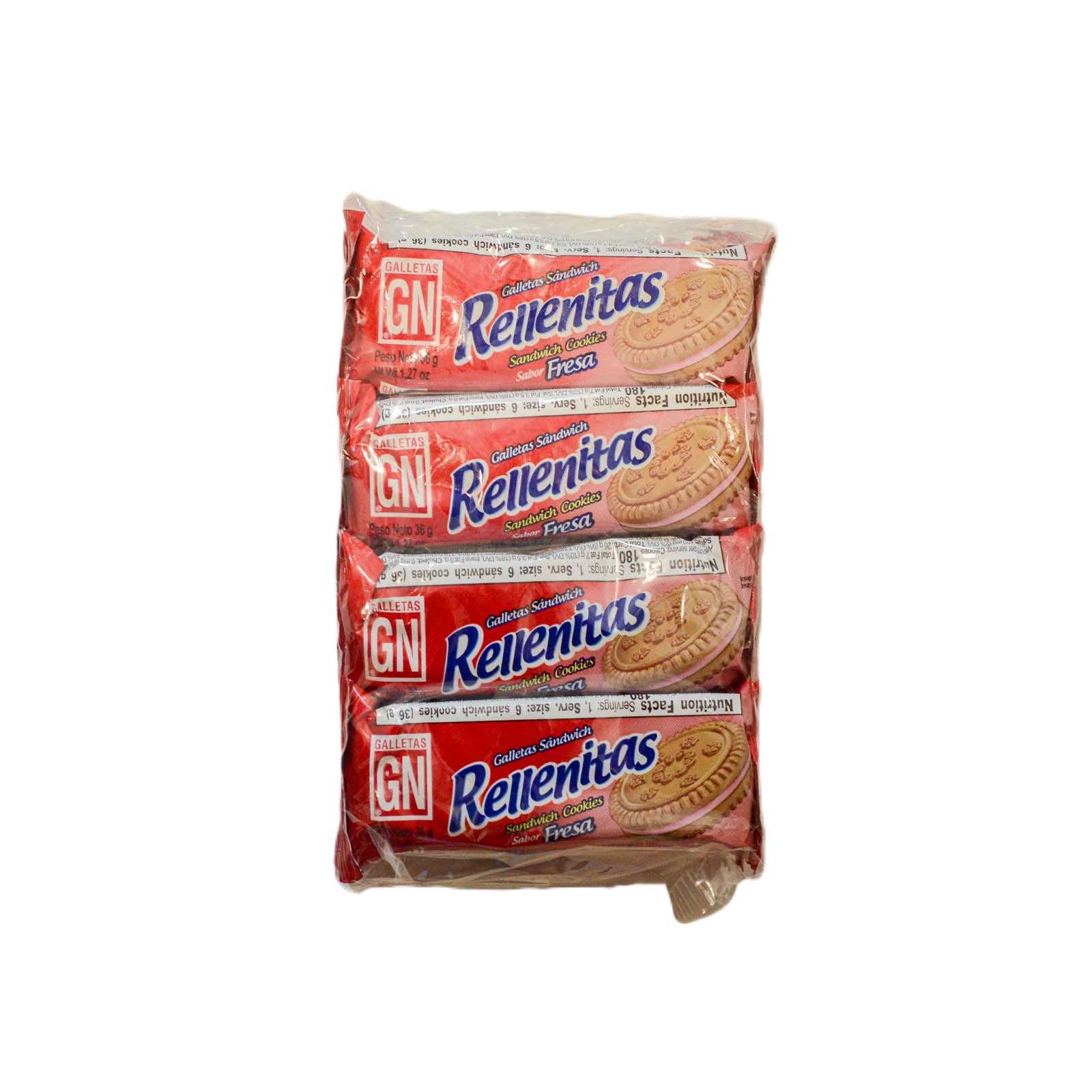Galletas Rellenitas Peruanas Fresa