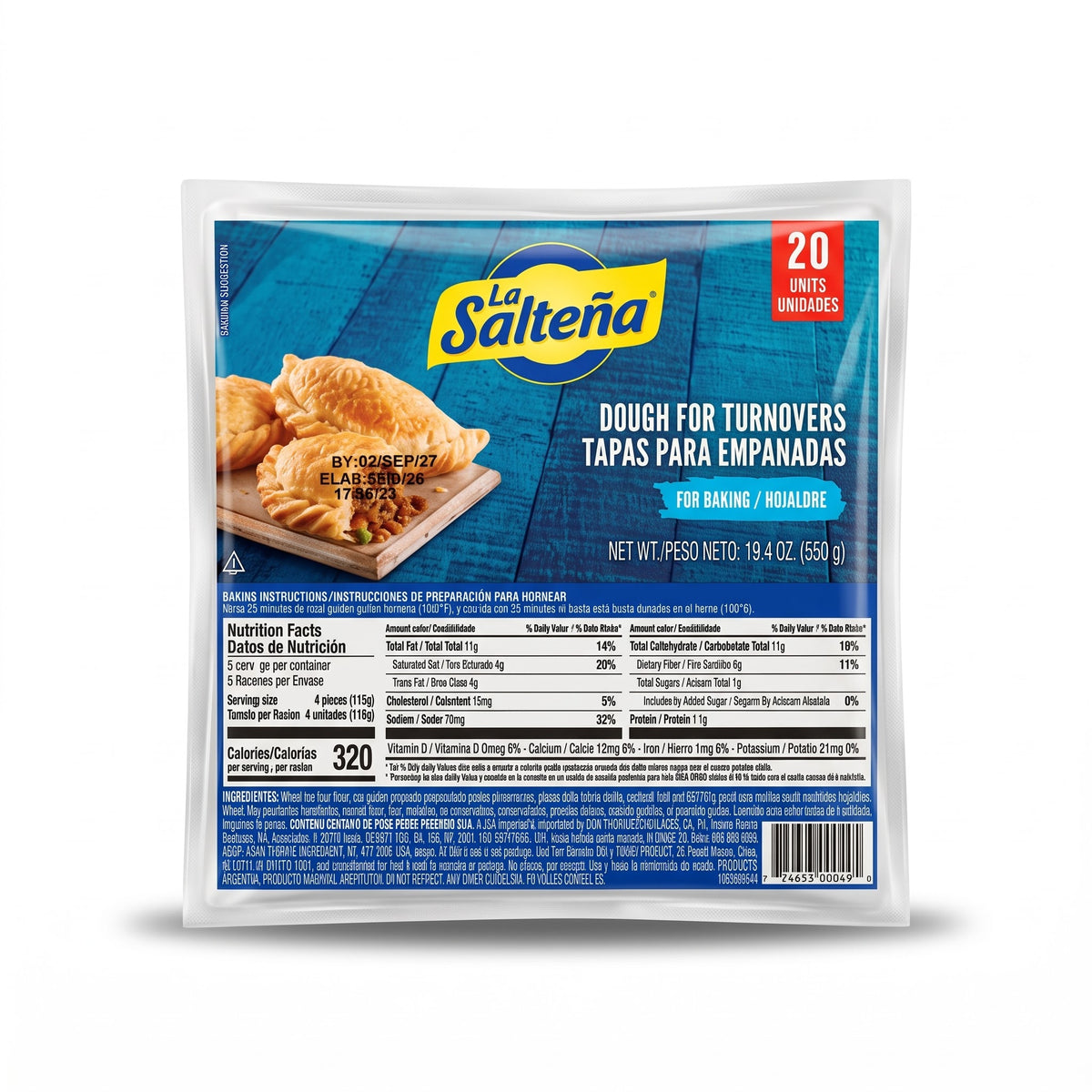 Tapas Para Empanadas Hojaldre