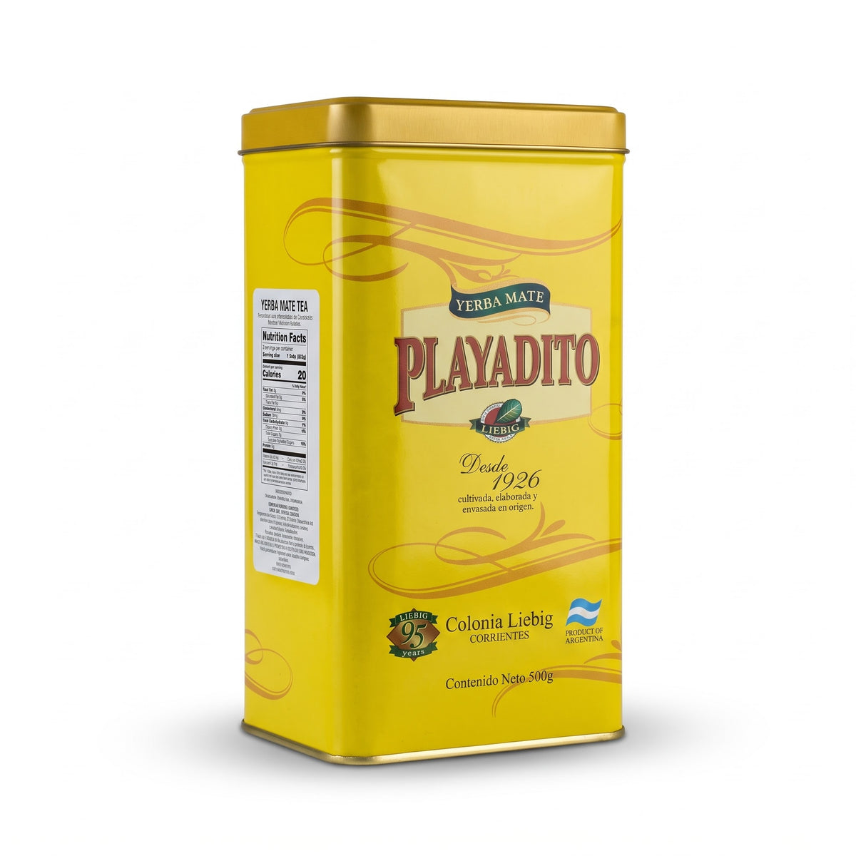 Yerba Mate Playadito en Lata