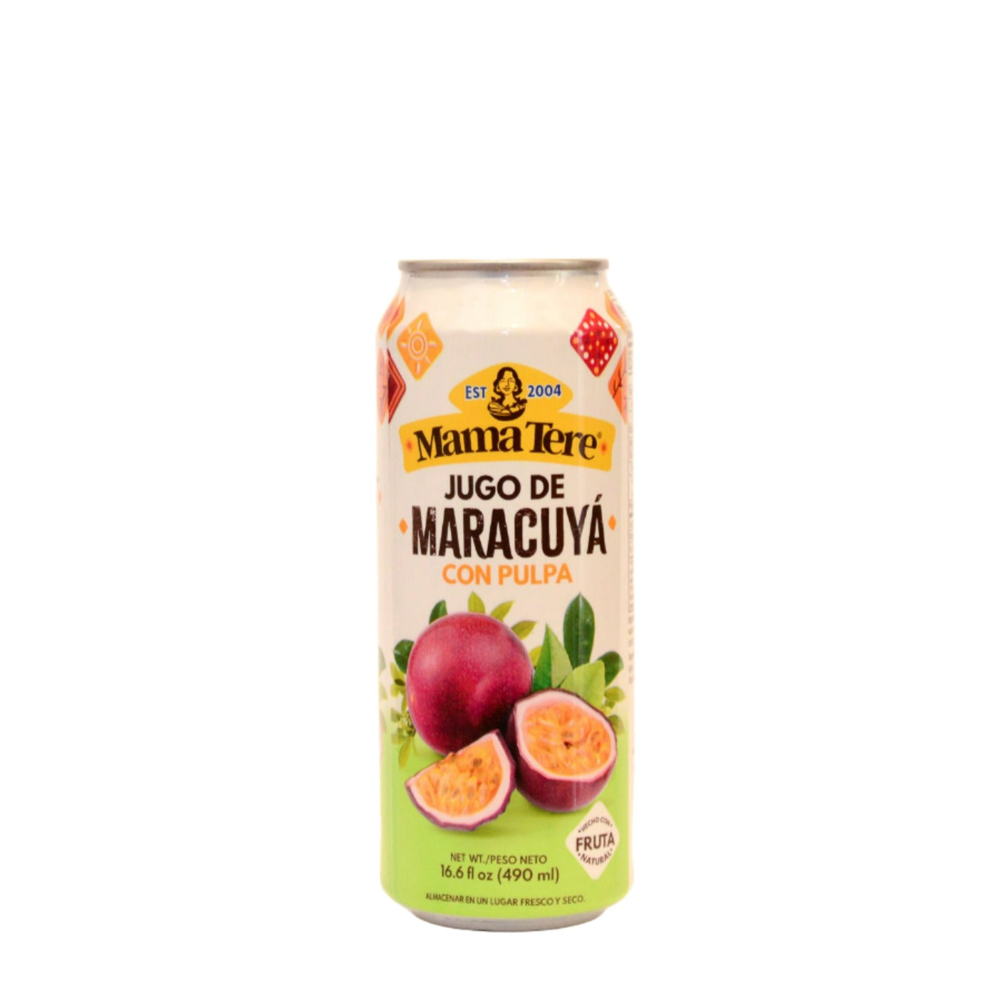 Mama Tere Passion Fruit Juice 16.6 fl oz* – Plata Grocery