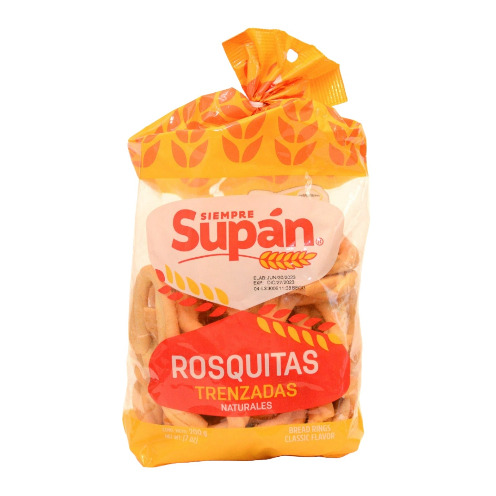 Supan Rosquitas Trenzadas (Bread Rings) 7 oz – Plata Grocery