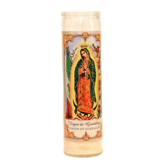 Veladora Virgen de Guadalupe